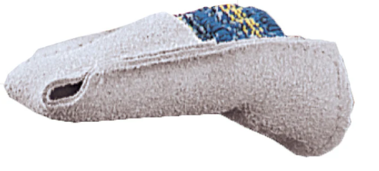 Steel Grip 15958 L Split Leather Finger Guard Large