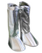 silver Chicago Protective Apparel 333-ARH Replaceable Cover Leggings 19 oz Aluminized Rayon Heavy