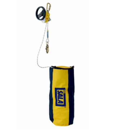 3M DBI-SALA 3327400 Rollgliss R550 Rescue and Descent Device Kit with Rescue Wheel  | 3/8 in Nylon Kernmantle Rope 400 ft  | Free Shipping and No Sales Tax