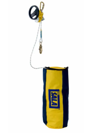 3M DBI-SALA 3327450 Rollgliss R550 Rescue and Descent Device Kit with Rescue Wheel , 3/8 in Nylon Kernmantle Rope 450 ft | No Tax and Free Shipping