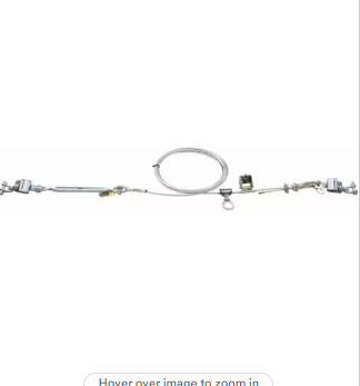 3M DBI-SALA 7603040 Permanent Multi-Span Horizontal Lifeline System Galvanized Cable 40 ft | No Sales Tax & Free Shipping