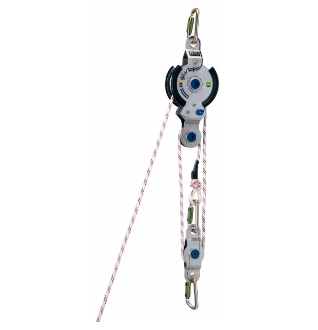 Gold, black, yellow 3M DBI-SALA 8902004 Rollgliss R350 Rescue and Positioning Device, 3:1 Ratio