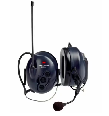 Black 3M™ PELTOR MT53H7B4602-NA LiteCom FRS Headset Neckband  on white background