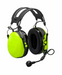 Green 3M Peltor MT74H52A-111 CH-3 Headset with PTT Headband