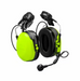Green 3M PELTOR CH-3 Headset MT74H52P3E-110 Hard Hat Mount FLX2