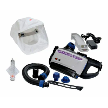 Black, gray, white 3M Versaflo Healthcare PAPR Kit TR-600-HKS 