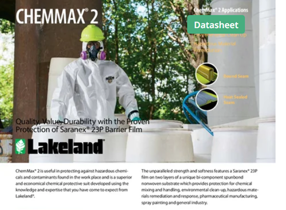 Lakeland C2T730 ChemMax 2 Long Sleeve Apron