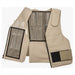 Phase change inserts in a tan vest Lakeland CV57 Replacement Inserts for Cooling Vests Set of 4