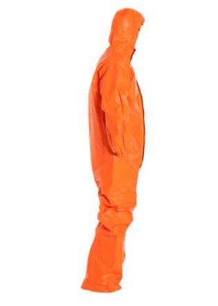 DuPont TP198T Tychem 6000 FR Coverall Respirator Fit Drawstring Hood Elastic Wrists | No Sales Tax