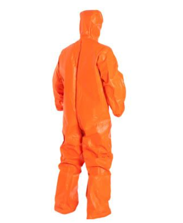 DuPont TP198T Tychem 6000 FR Coverall Respirator Fit Drawstring Hood Elastic Wrists | No Sales Tax