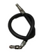 Black Draeger 3350499 LDV (Lung Demand Valve) Hose Assembly on white background