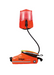 Orange Red Draeger 3364930 Saver CF10 (N) Discharged on white background