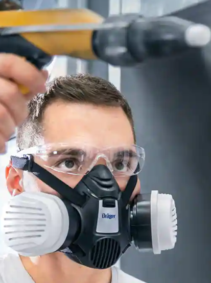 Drager R55331 X-Plore 3300 Small No Tax Free Shipping 16/csHalf Facepiece Respirator