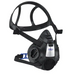 Black Draeger R55351 X-Plore 3500 Half Facepiece Respirator DraegerFlex  on white backgroud