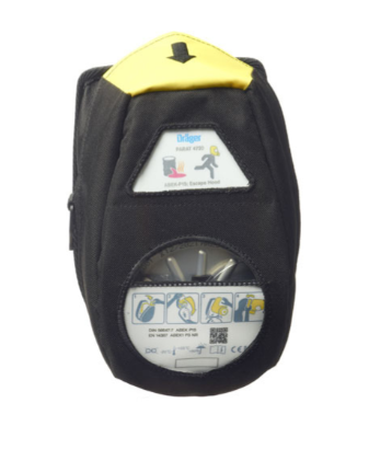 Drager 3721330 PARAT 5520 Fire/Smoke Escape Hood No Tax
