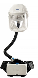 White and black Draeger R59545 X-plore 8000 Application Set  on white background