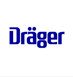 Drager logo for Drager 3364313 SAVER CF10 A/S FABRIC Emergency Escape  Discharged 