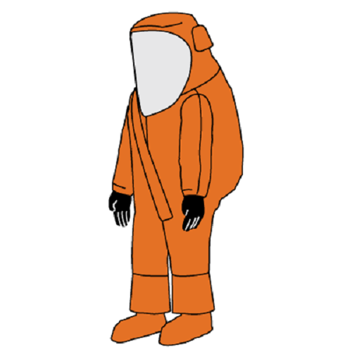 Kappler Z5H552 Vapor Total Encapsulating Level A Suit