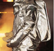 Lakeland 720-BA Aluminized glass 32" coat with BA accommodation to cover an SCBA