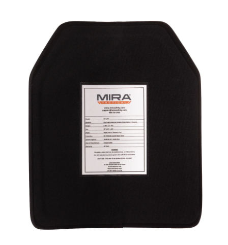 MIRA Safety MT-LVL4 Tactical Level 4 Body Armor Plate |  No Sales Tax