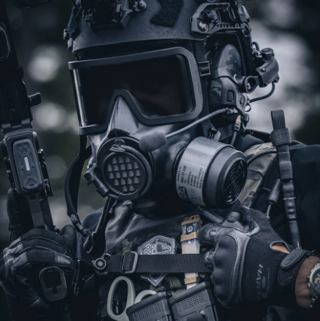 MIRA NBC-17-SOF Gas Mask Filter 40mm NATO Thread CBRN