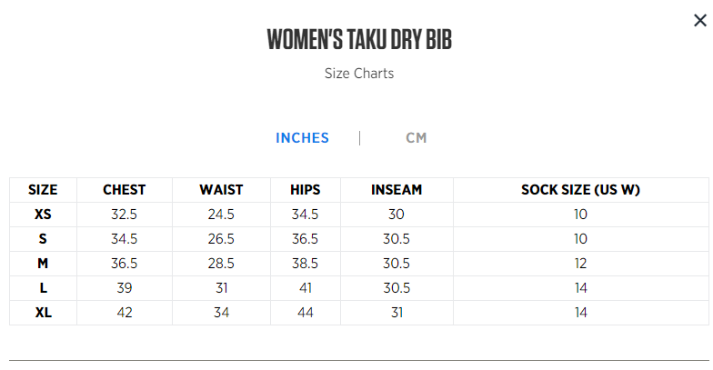 Mustang Survival MP1450 Women's Taku Dry Bib / SKU: 062533241350 No Tax