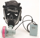 MSA 10095182 Advantage 3100 PAPR w/ Facepiece Rubber Head Harness, Black 