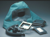 Green and black MSA 468722 Abrasi-Blast Supplied-Air Respirator Complete Assemblies w/Ultravue Facepiec
