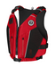 red and black Mustang Survival MV7113 Java Foam Vest