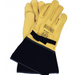 Kunz 1005-7FRBL Goatskin 16" High Voltage Leather Protector Gloves