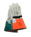 Kunz 1050-4 Cowhide High Voltage Primary Protector 13" Gloves USA Made