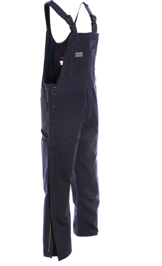 National Safety Apparel DriFire BIB6DCM 16cal Deluxe Bib Overall 13oz NFPA