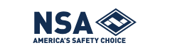 NSA logo for National Safety Apparel C17NL 50 Aluminized 19oz Thermal Jacket