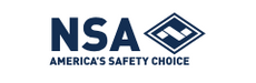 NSA logo for National Safety Apparel C17NL 40 Aluminized 19oz Thermal Jacket 