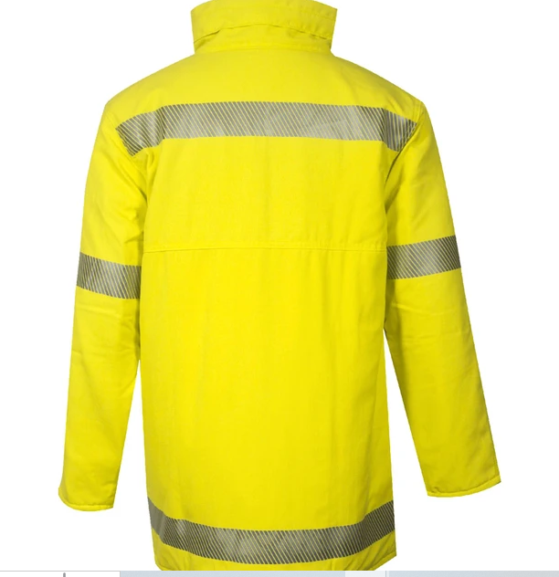 National Safety Apparel C18TZMQC3 DRIFIRE FR Hi Vis Lined Parka Class 3 CAT 2