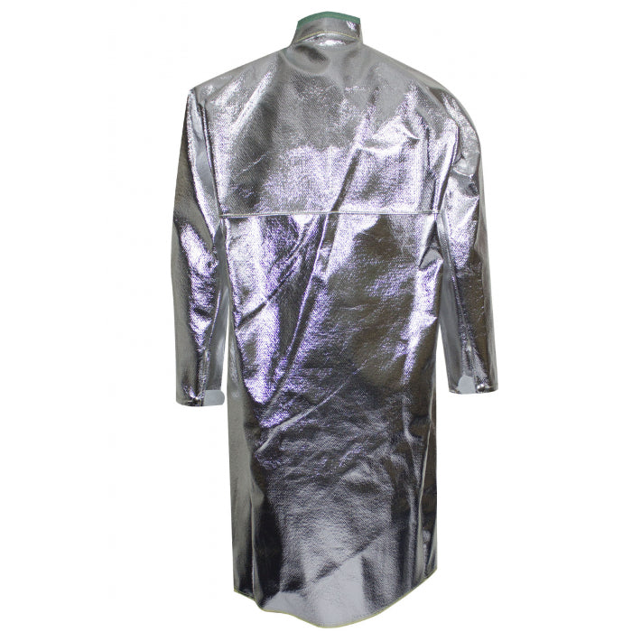 National Safety Apparel Enespro C22QQ 50" Carbon Armours Silvers QQ Aluminized Coat No Tax