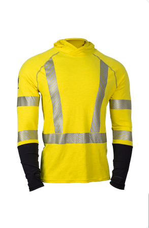 National Safety Apparel DF2-173HD-HVC3 Drifire FR Hi-Vis Performance Hoodie Class 3