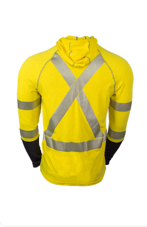 National Safety Apparel DF2-173HD-HVC3 Drifire FR Hi-Vis Performance Hoodie Class 3