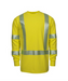 National Safety Apparel DF2-AX3-265ALS-HY DRIFIRE FR  HV LS T-Shirt  