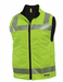 Yellow, silver and black National Safety Apparel DF2-CM-G2VC2-HY Drifire IA FR Fleece Lined Vest Class 2 CAT 3 Gore Pyrad 30 cal Arc Flash