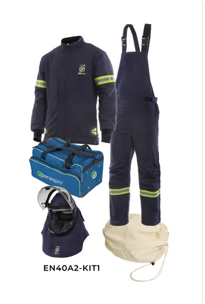 National Safety Apparel EN40A2-KIT1 Enespro 40Cal Arc Flash Kit w/ LF