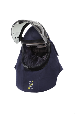 National Safety Apparel EN40A2-LFH Enespro® Airlite Ascend™ 40 Cal Arc Flash Lift Front Hood