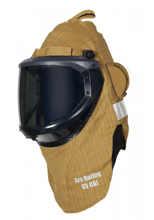 Enespro National Safety Apparel EN653FKVKH01AL 65 Cal LF Hood w/Dual Fans