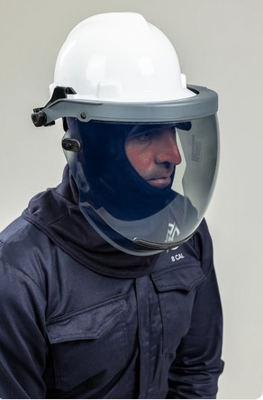 National Safety Apparel ENH12TRHAT Enespro Hover XTR 12 Cal Arc Shield W/Hard Hat