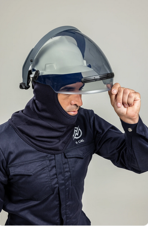 National Safety Apparel ENH12TRHAT Enespro Hover XTR 12 Cal Arc Shield W/Hard Hat