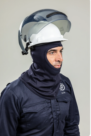 National Safety Apparel ENH12TRHAT Enespro Hover XTR 12 Cal Arc Shield W/Hard Hat