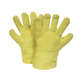 Yellow National Safety Apparel G43KTSRF12 | G45KTSR12 Kevlar Terry High Heat Gloves on white background