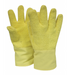 Yellow National Safety Apparel G51KTLW00214 Kevlar Terry Extreme Heat 14” Glove on white background