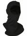 Black National Safety Apparel H18CX | NSA Carbon Armour 30 cal FR Balaclava Arc Flash on white background