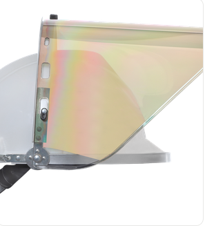 National Safety Apparel HS-GOLD-MB NSA Gold Extreme Heat Faceshield with Metal Bracket
